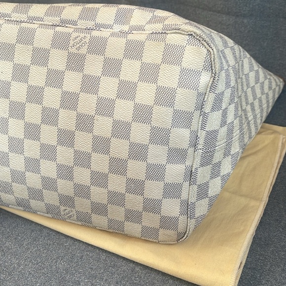 Authentic Louis Vuitton Neverfull GM Damier Azur - Picture 7 of 16